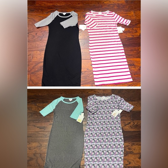 NWT Lot of 4 Lularoe Julia Dresses‼️ - Picture 2 of 2
